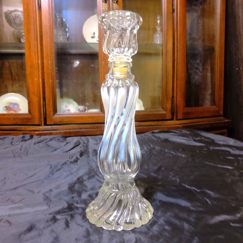 EC AVON Antique Vintage Glass Lg Perfume Bottle, Markings Say“AVON", 9.5 “Tall